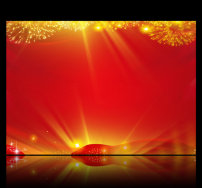 节日庆典喜庆展板模板高清红色